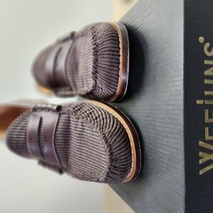 Brown Slip-On Loafers with Cushioned Comfort